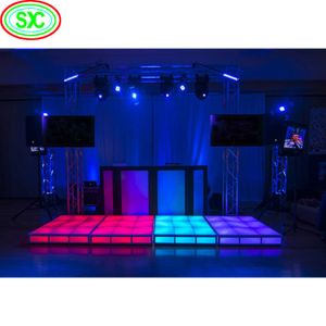 China Glowing Lighting Effect LED Dance Floor with 8PCS W2 X H4 Module Qty and -20°C To 60°C Temperature Range on sale