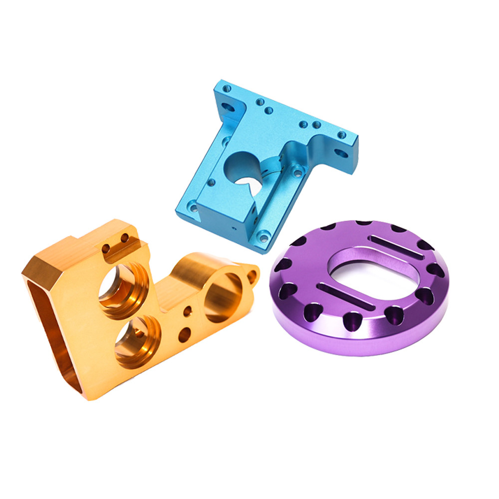 Custom Turning And Machining CNC Machining Aluminum Parts Colorful Anodizing