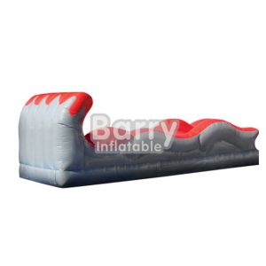 Custom Tsunami Inflatable Water Slides N Slide / Volcano / Wave Slip Slide For