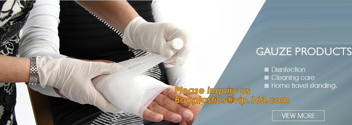 Cohesive Flexible Bandage Cotton Cohesive Bandage sports tape Mixed Color Self Adhesive elastic bandage bagplastics pac