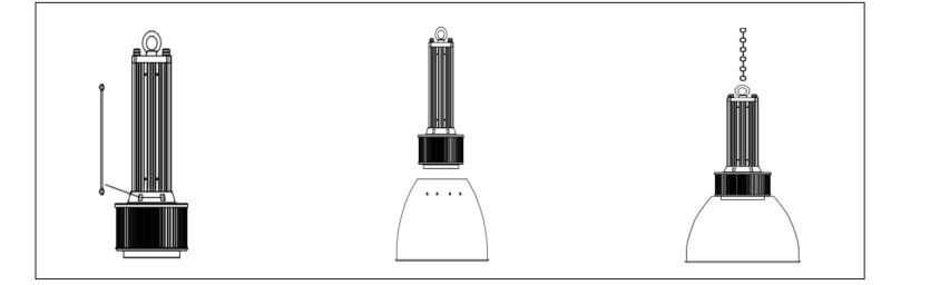 IP67 Explosion Proof LED Lights 150Im High Temperature 10-150W
