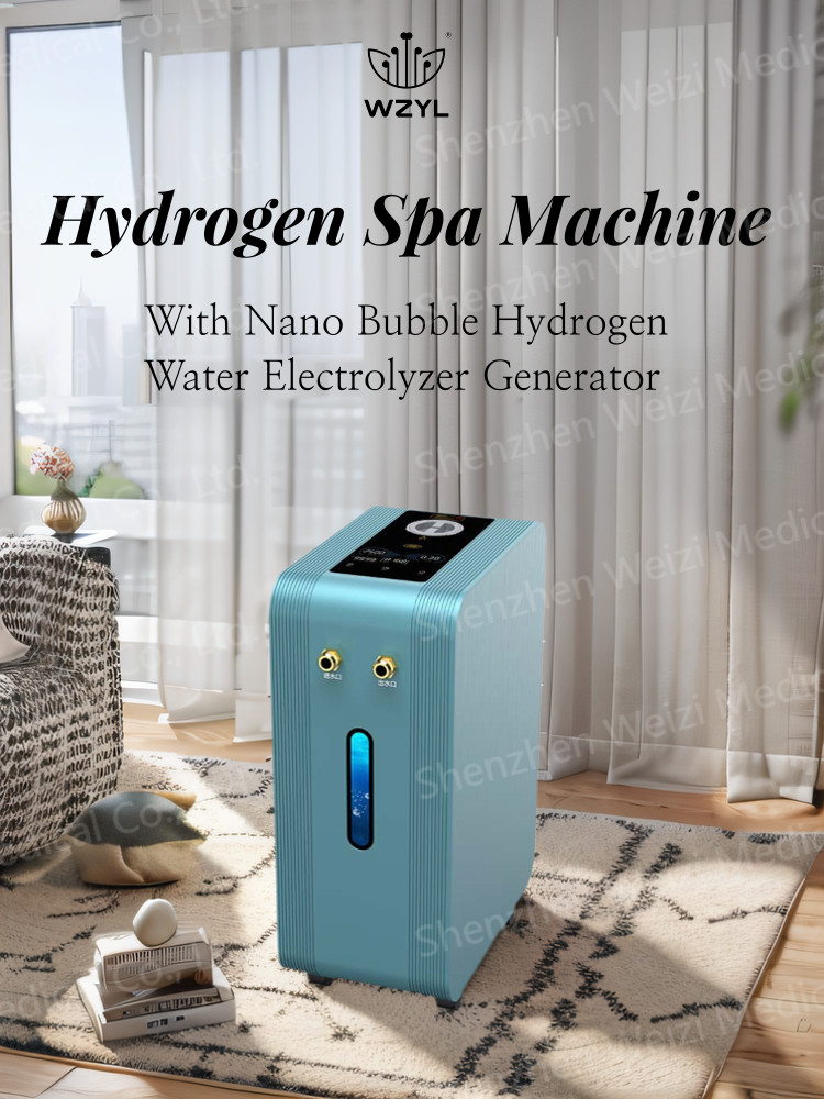 Nano Bubble Hydrogen Water Bath Generator 3L/min Hydrogen Water Filter