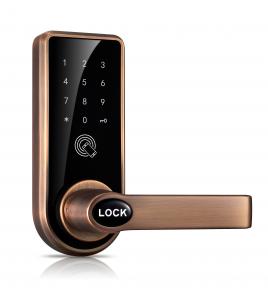  Keyless Keypad Door Lock , Password Card App Bluetooth Digital Lock For Home Manufactures