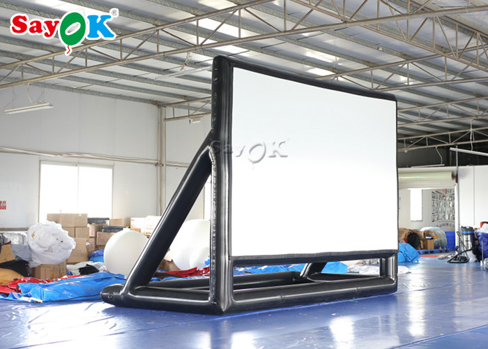 Inflatable Theater Screen Commercial Inflatable Movie Screen For Home , Public Venues , Museums