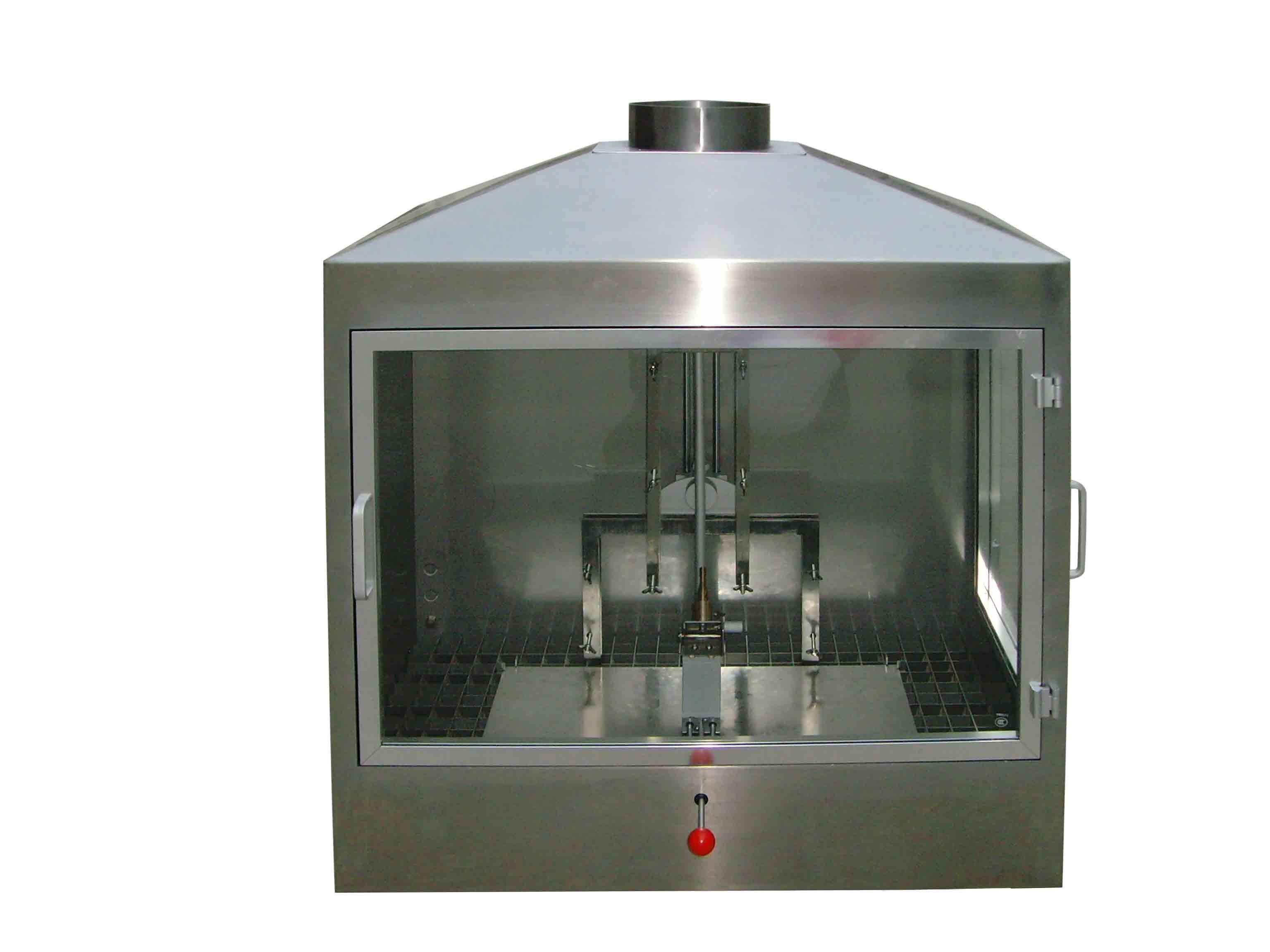 750w*500d*1100h Fire Combustion Test Equipment Standard EN ISO 11925-2 Horizontal Burning Test
