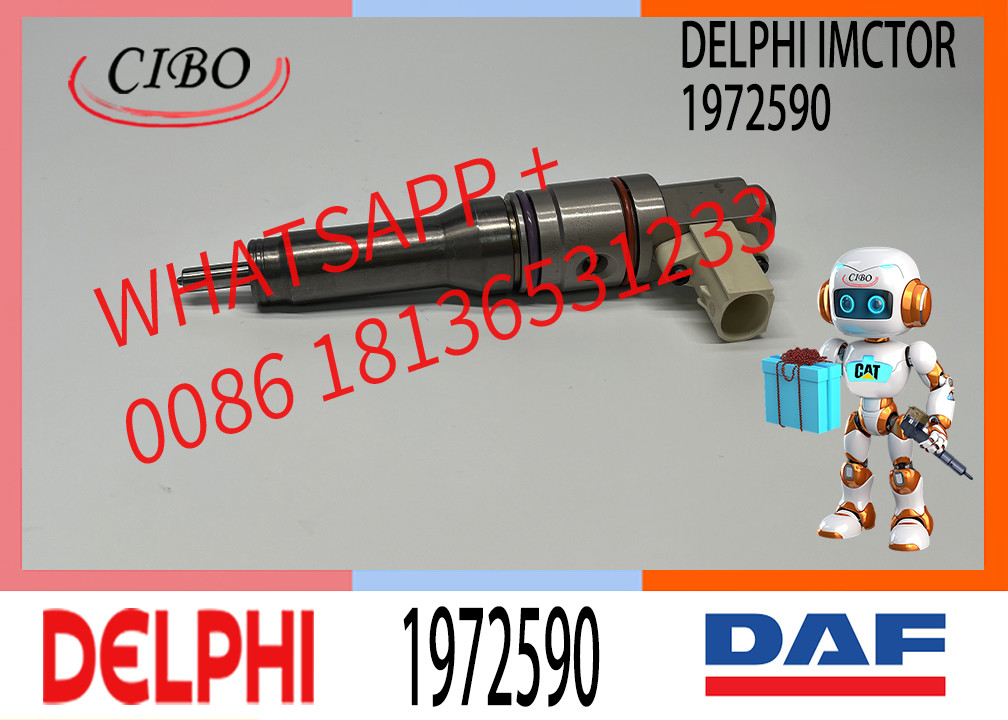 Diesel Fuel Injector Common Rail Parts Injector BEBJ1DO0003 1972591 BEBJ1DO1104 1972590 For VOL-VO