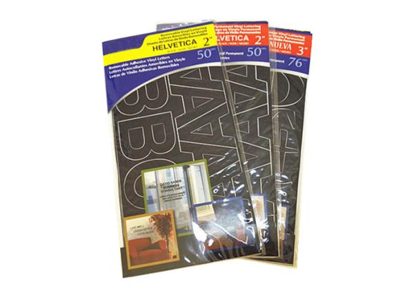Removable Adhesive Vinyl Letters, Custom Vinyl Lettering Stickers, Adhesive