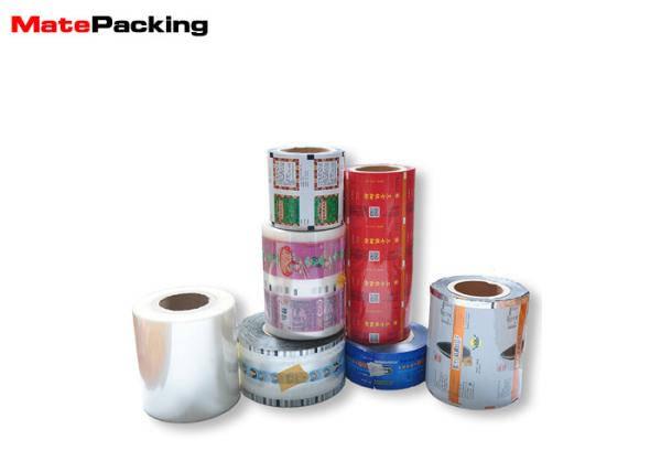 Moisture Proof Plastic Food Wrap Film , Food Packing Bopp Lamination Film