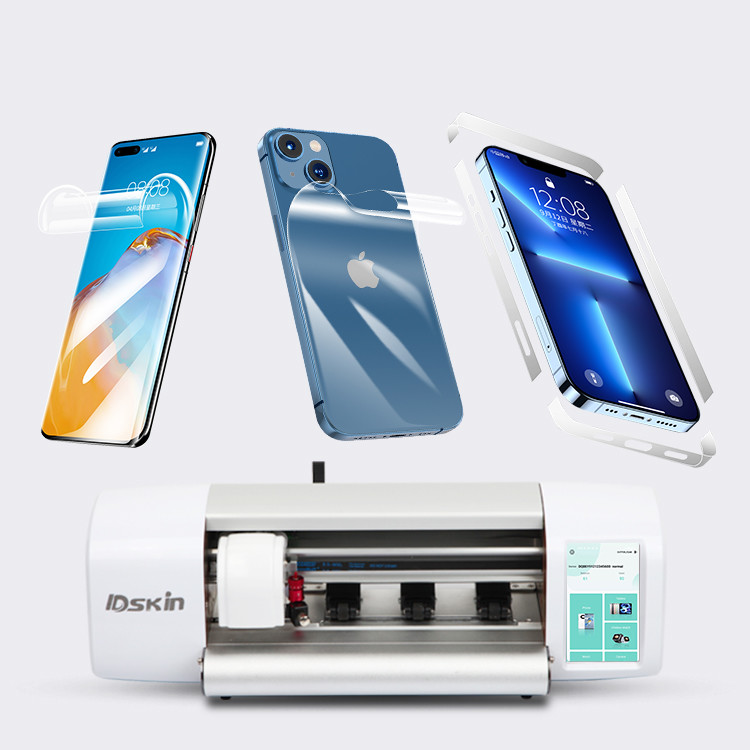 Inkjet Skin Making Machine TPU Film Screen Protector Cutter Die Cut Sticker Tpu Hydrogel Printer And Cutter For Stickers