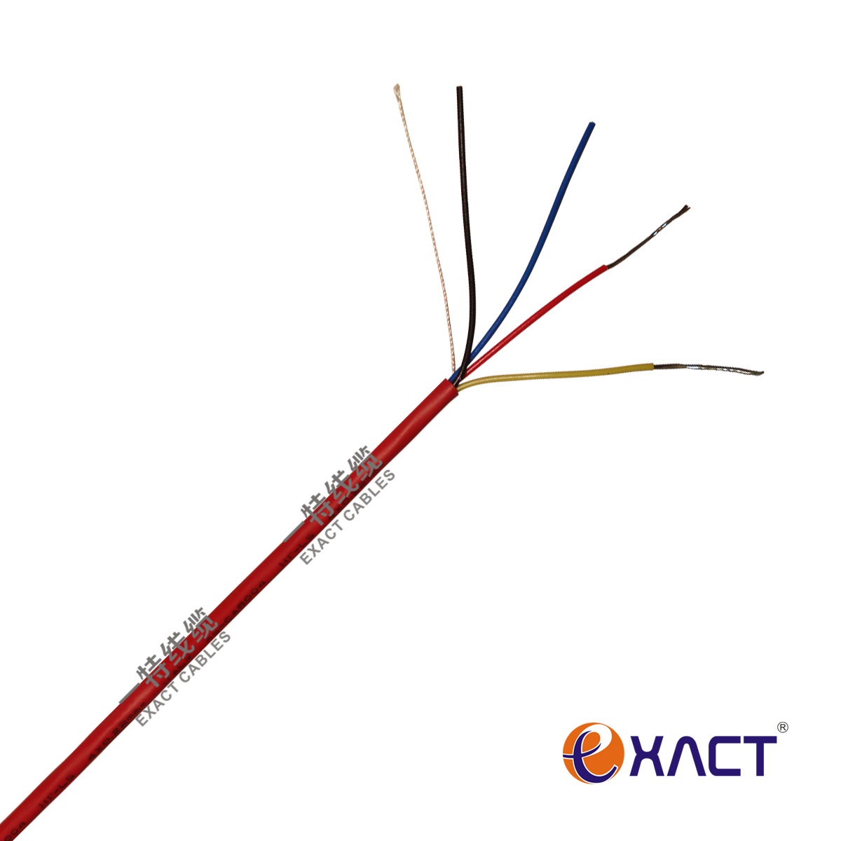 2*1.5mm2 Approved Fire Resistant Cable Shield Al/Foil Screened Copper/Copper Stranded