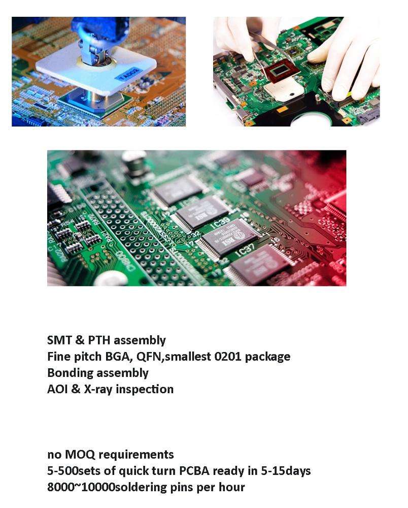 SMT BGA DIP Aluminum Printed Circuit Boards 0.2 To 4mm