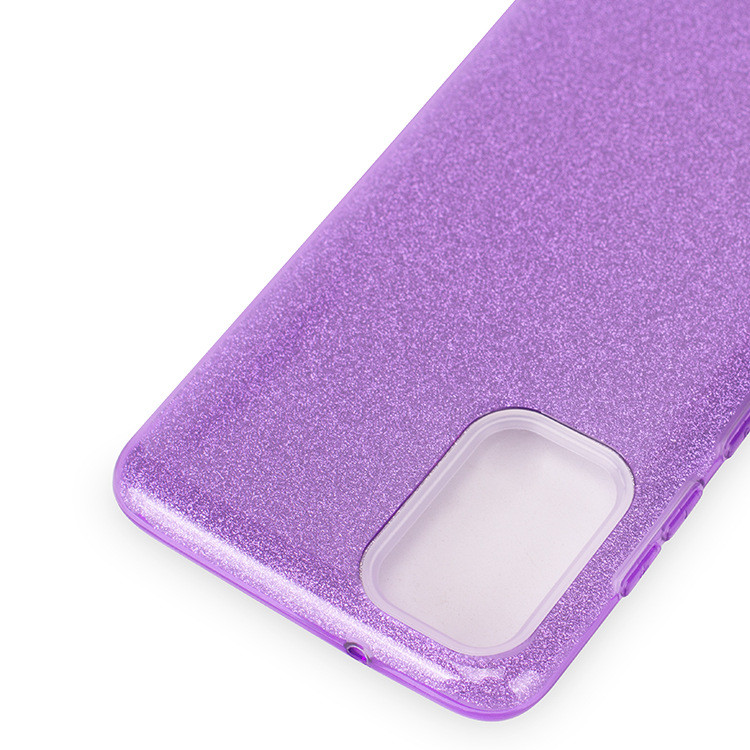Dual Layers Shockproof Phone Cases Glitter Anti Drop For Samsung Galaxy S20