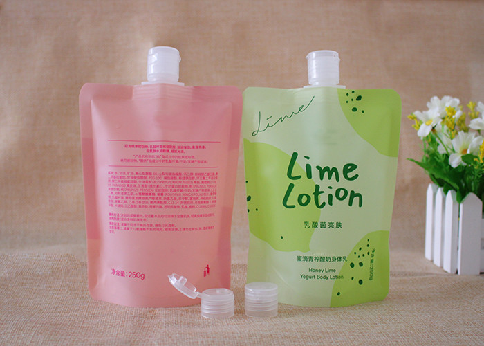 550ml Hand washing Sanitizer Liquid Pouch With Flip Open Spout