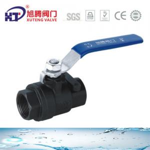 China 2-PC Screwed End Ball Valve CE APPROVED with GB/T12237 Standard and Customized Request on sale