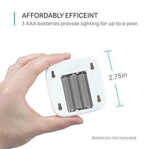 4.5VDC Stick On Wall Night Light / 150-160mA Motion Activated Battery Operated Lights