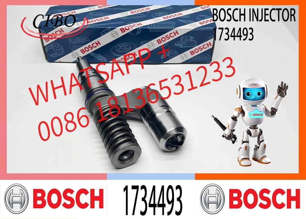 Heavy Truck Fuel Injector 0414701092 1734493 0414701043 1665000Z11 for BOSCH SCANIA Diesel Engine