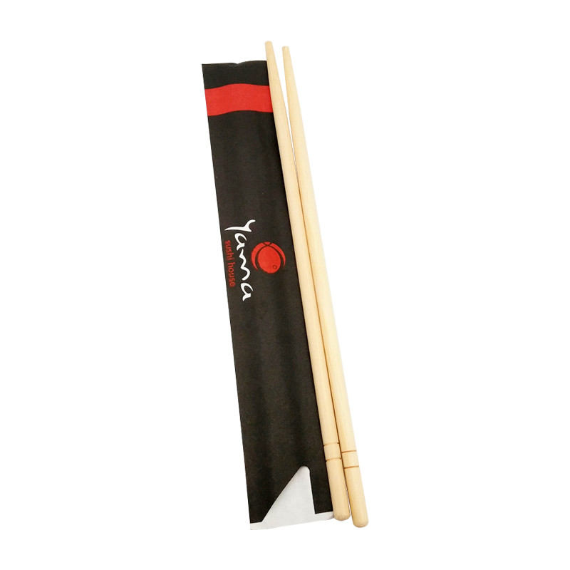 Custom Chopsticks 20cm 200mm Stock Lot Japan Paper Wrap Chopsticks