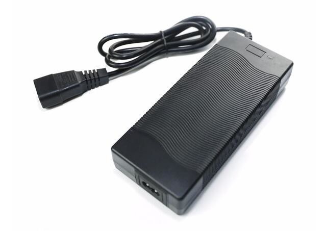 Black Ac Dc Portable Power Adapter / 240 Watt Switching Power Supply Adapter