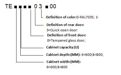 TE Rack Cabinets Data server rack 37U outdoor 19 inch ddf network server cabinet