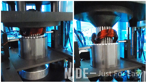 induction motor stator coil forming machine