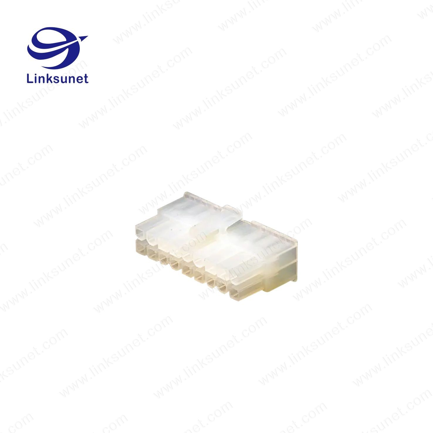 9pin add 5557series natural 4.20mm Female connectors LIYCY 26 - 28awg PA6 wiring harness