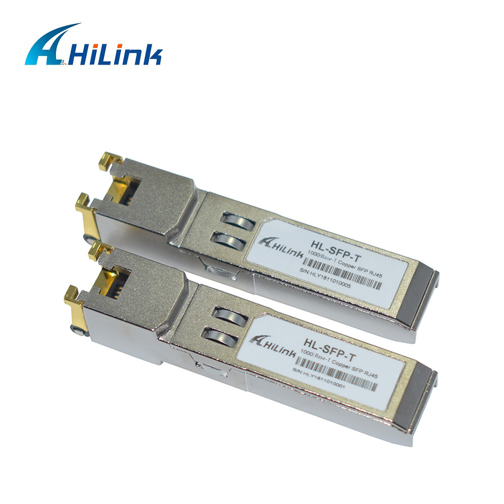  RJ45 Port HL-SFP Optical Transceiver Module 1000 BASE -T SFP Gigabit Interface Converter Manufactures