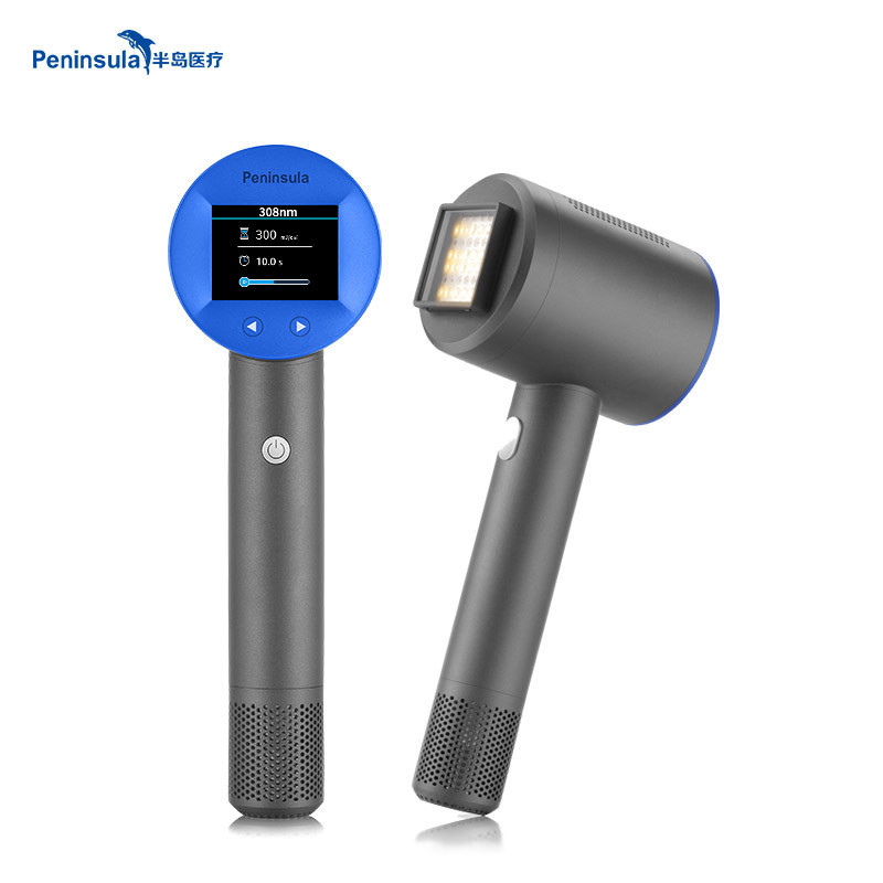 Psoriasis Vitiligo Phototherapy Machine 308nm LED UVB Vitiligo Light Therapy At Home