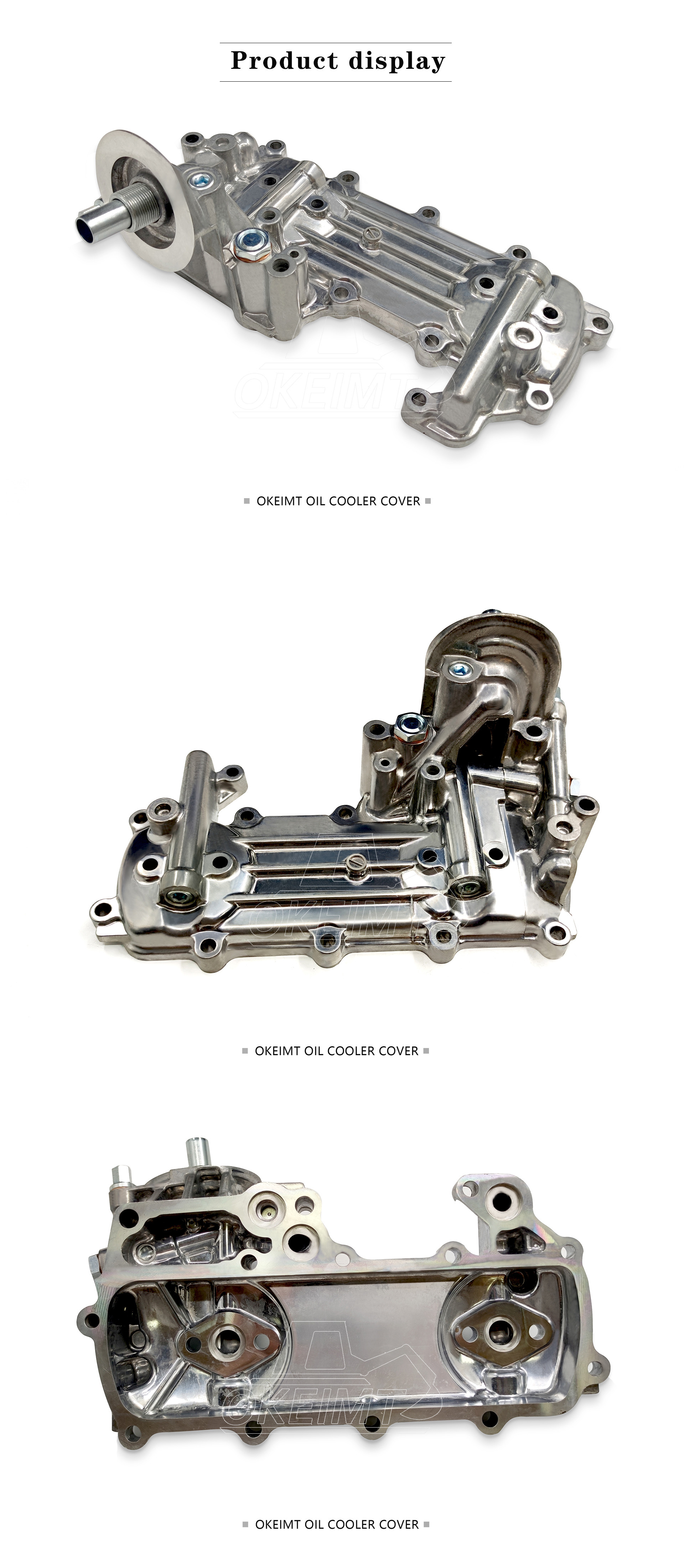 High Quality Brand New ME201346 Oil Cooler Cover For Mitsubishi 4M40 E307