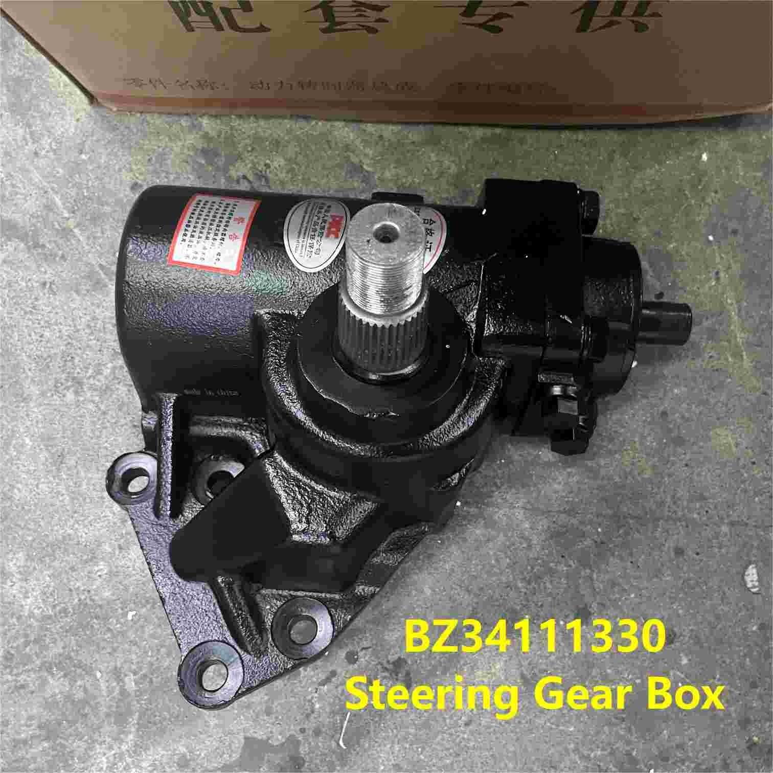 BZ34111330 Steering Gear Box Shacman Truck Parts