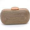Buy cheap Leather Material Evening Clutch Handbag Rose Gold Color 20cm×10.5cm from wholesalers