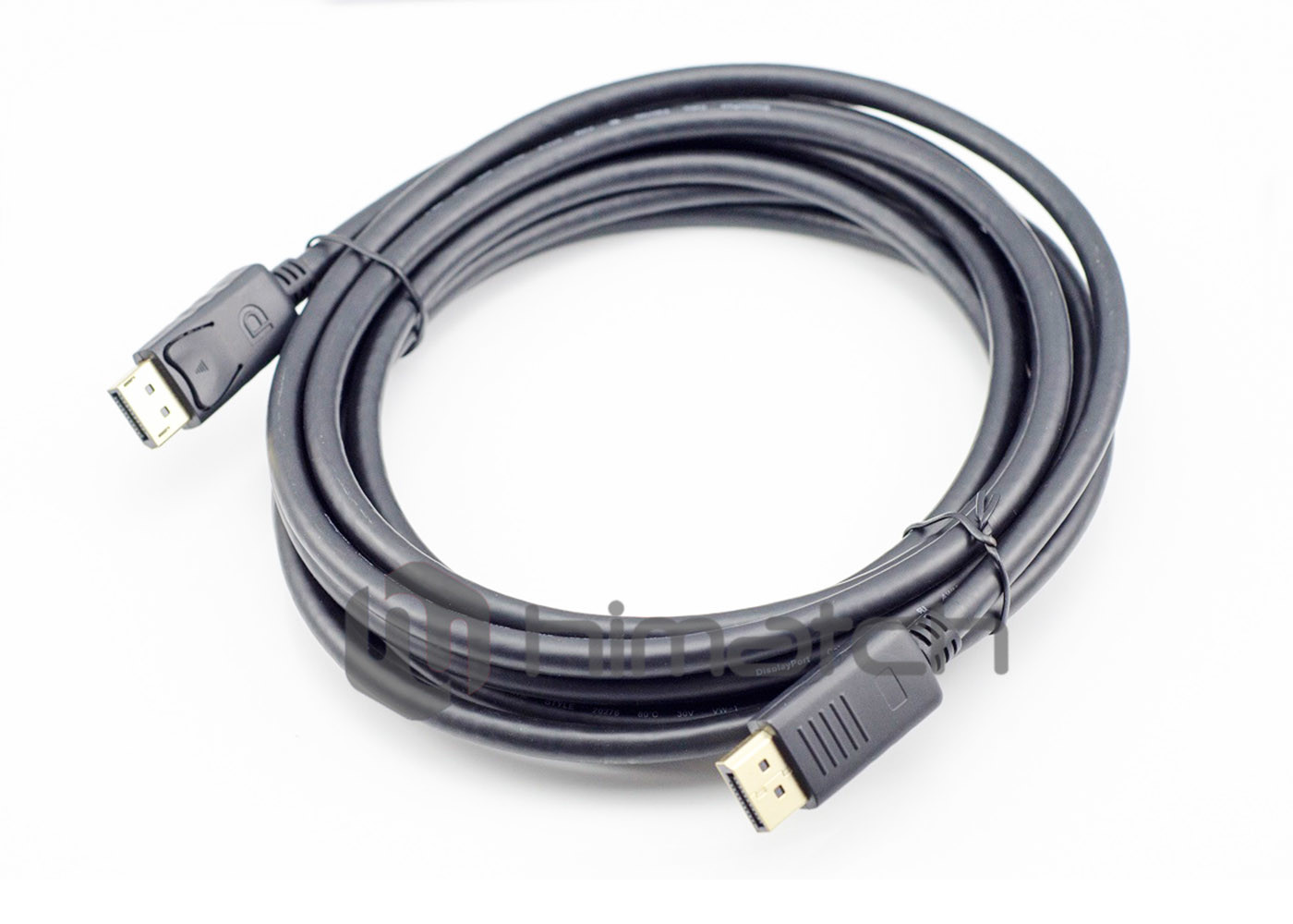 6 Ft DisplayPort 1.2 Cable Male To Male Double Braid Shielded With Latches DP 4K