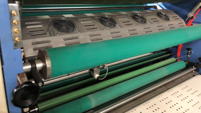 1200*1080mm Film Laminating Machine 88m/Min With Feeder Feeding