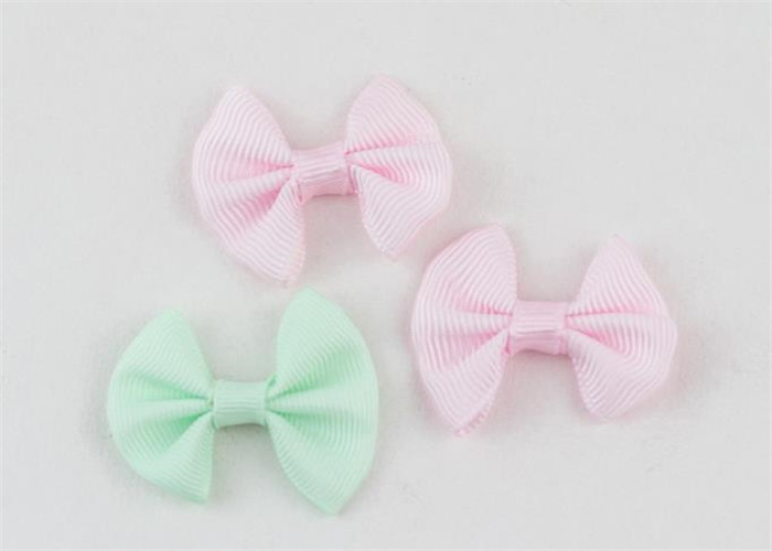 Handmade Christmas Ribbon Bows For Gifts , Pretty Ribbon Bows