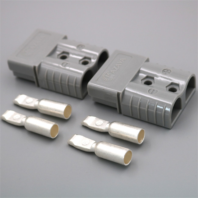 Gray Red SB120 Anderson Powerpole Connectors 120A 600V For Solar Panels