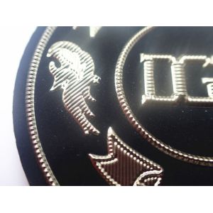 Silver Plating High Frequency TPU Patches For Uniforms
