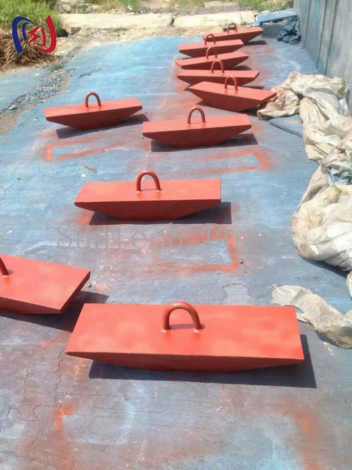 30KN - 160KN Ground Anchor Stringing Metal Ground Screw Anchors 105KG