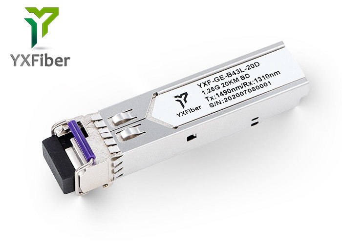20KM 1490nm/1310nm Bidirectional Sfp Transceiver BIDI SFP Module LC