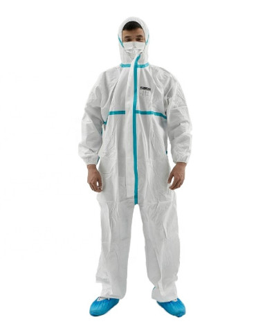 GB15979 Microporous Disposable Coverall With Hood