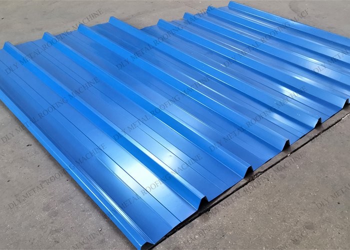 1250mm Ppgi Sheet Metal Roll Forming Machine With Hydraulic Cutting