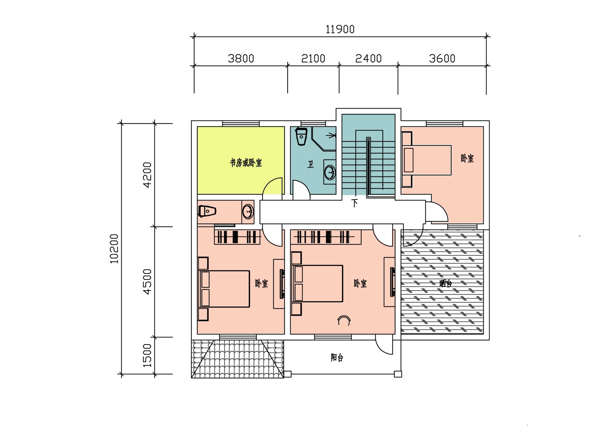 2 Floors Light Steel Structure House Countryside For Residence Long Life