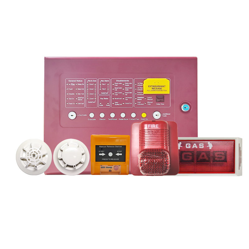 4-Zone Gas Fire Suppression Control Panel Optimized Safety Response Efficiency 80mm*55mm*100mm