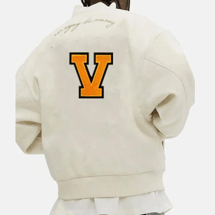 Hot Selling Custom Cool Style Fleece Winter Baseball Bomber Leather Varsity Jackets for Men