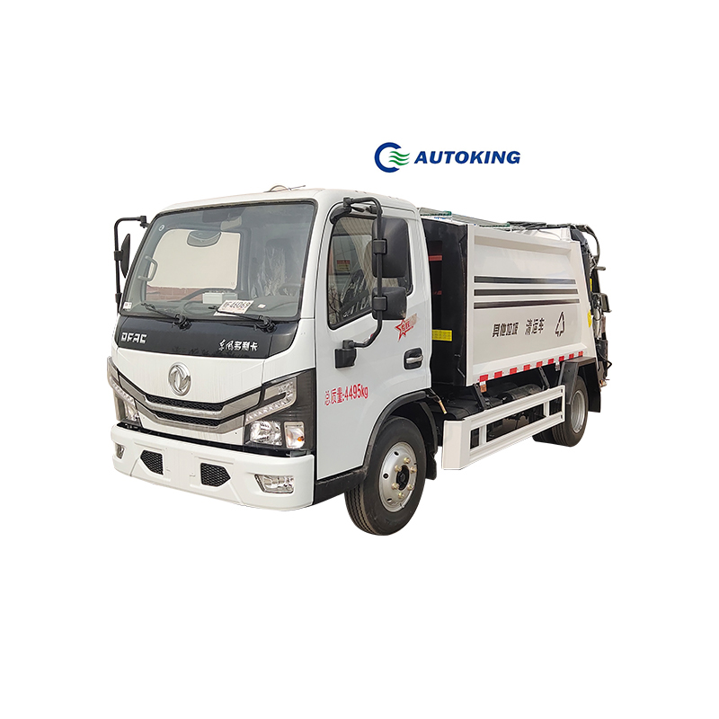 China Dongfeng 5cbm 10cbm 15cbm Garbage Truck 4X2 Economic Waste Collection Truck Container Garbage Truck On Sale