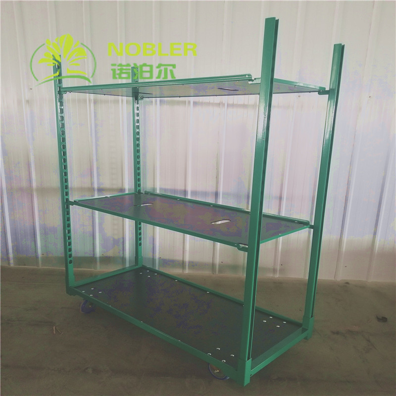 Hot Dip Galvanized Dutch Flower Trolley Seedling Car