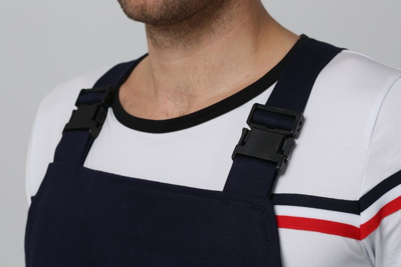 EN11611 Fire Retardant Bib Overalls , Molten Metal Fr Protective Clothing