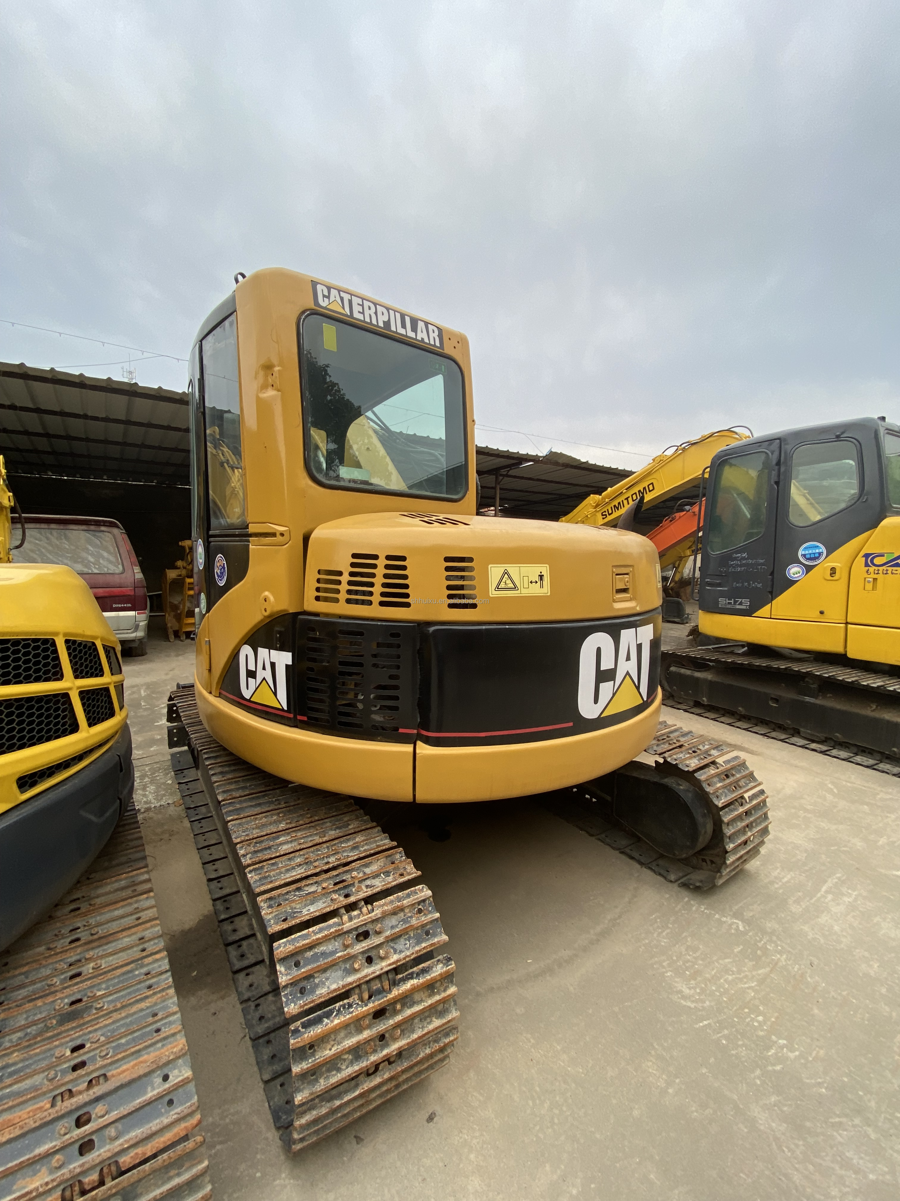 ready to ship used excavator catcall 308c on sale