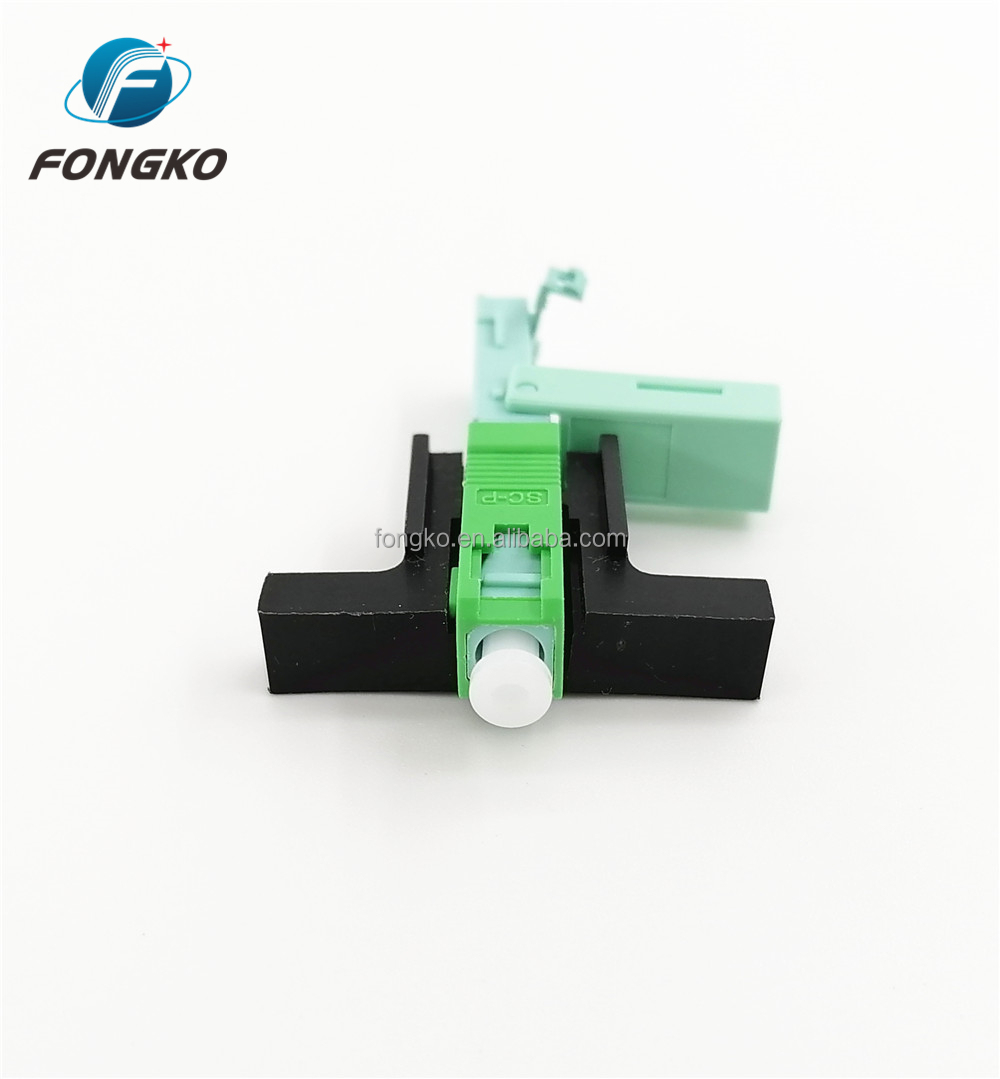 Waterproof APC Quick Assembly Connector Sc Fiber Ends