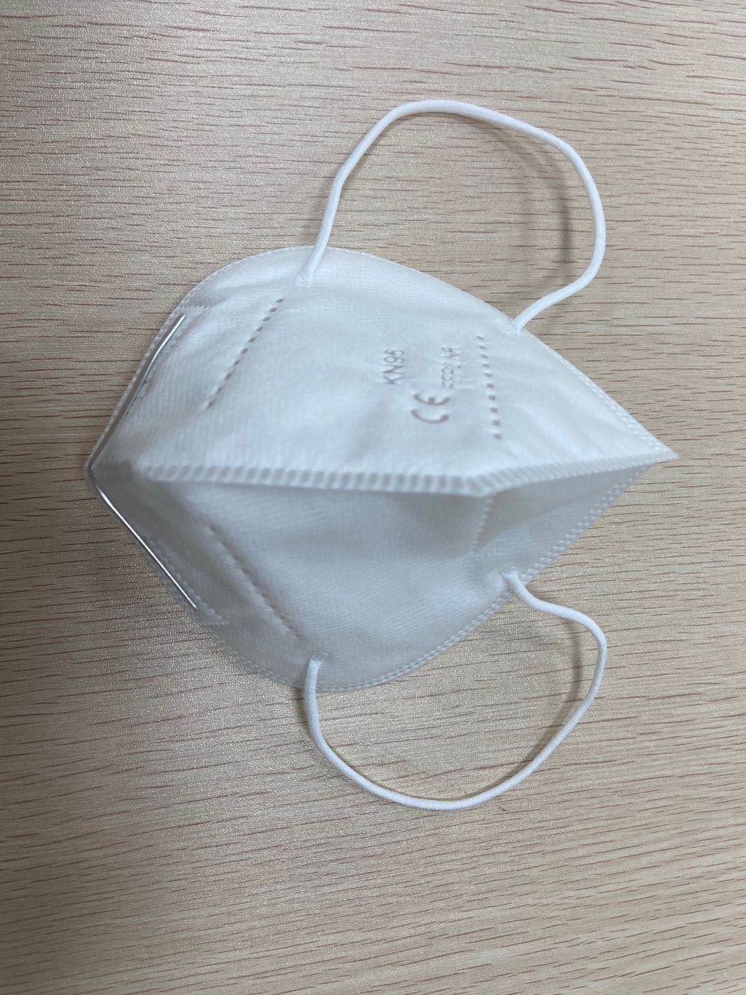 Low Breathing Resistance KN95 Reusable Dust Mask 2 Ply Nonwoven Design