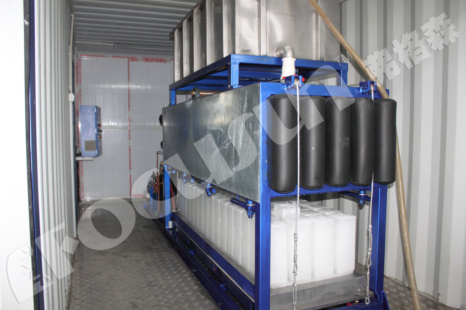 380v/220V Voltage Ice Block Machine with Video Outgoing-Inspection Provided