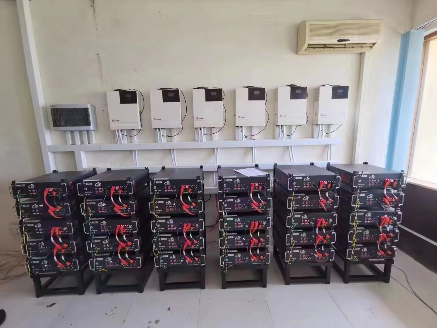Home Solar Energy Storage System With 10KW Hybrid Lead Acid Solar Gel Battery